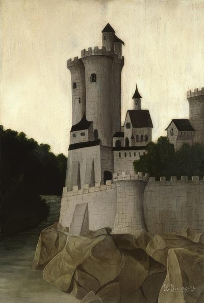 Ett citadell av Henri Rousseau