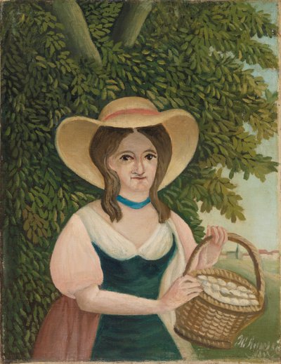 Kvinna med äggkorg (La Femme au panier d