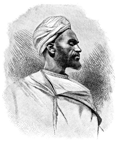 En arabisk kamelförare, Nordafrika, 1895. av Henri Thiriat
