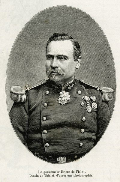 Porträtt av guvernör Louis Briere de L