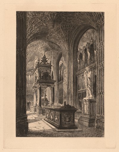 Westminster, Henry VII Chapel av Henri Toussaint