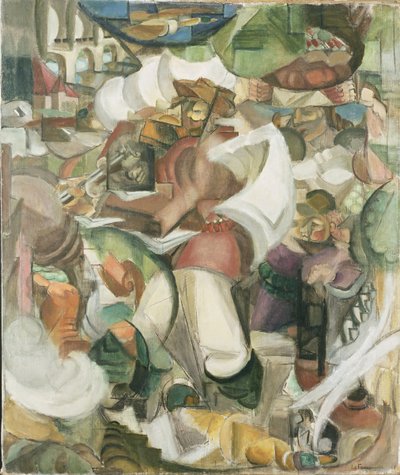 Jägaren av Henri Victor Gabriel Le Fauconnier