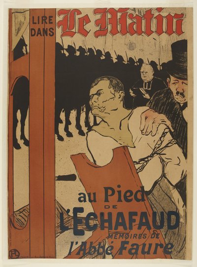 Vid schavottens fot av Henri de Toulouse-Lautrec