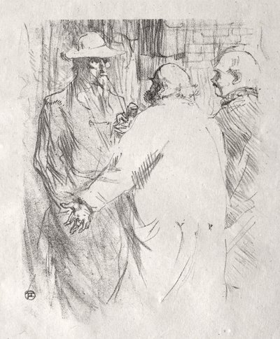 Vid foten av Sinai: Clemenceau till Busk av Henri de Toulouse-Lautrec