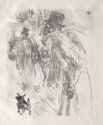 Vid foten av Sinai: De polska judarna, Carlsbad av Henri de Toulouse-Lautrec