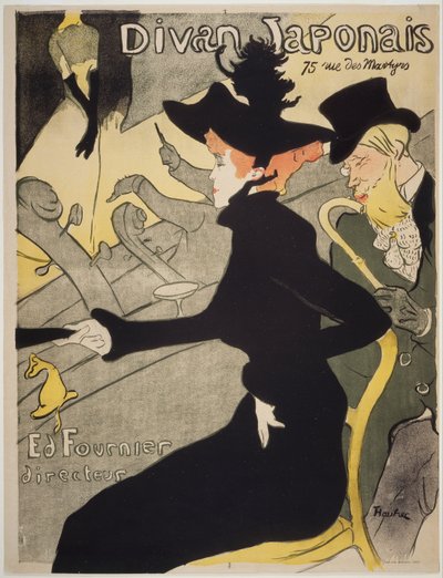 Japansk soffa av Henri de Toulouse-Lautrec