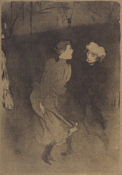 Generalrepetition på Folies-Bergère av Henri de Toulouse-Lautrec