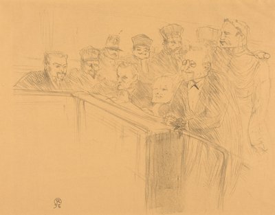 Dupas-utlåtande (Dupas-utlåtande) av Henri de Toulouse-Lautrec