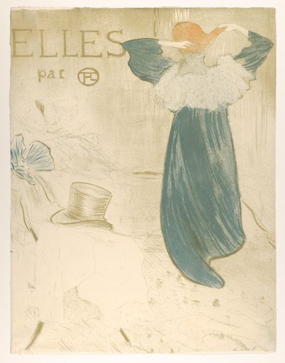 Elles (portföljomslag) av Henri de Toulouse-Lautrec
