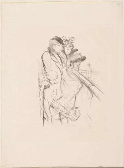 eros vanne av Henri de Toulouse-Lautrec