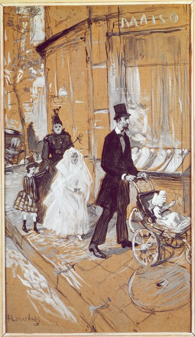 Första nattvardsdagen av Henri de Toulouse Lautrec
