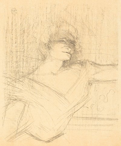 I "La glu" (I "La glu") av Henri de Toulouse-Lautrec