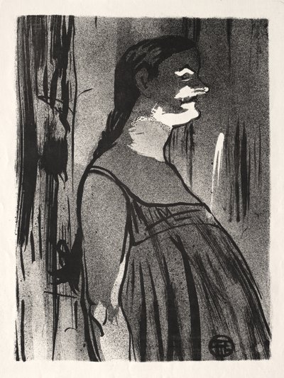 Café-konserten: Mrs Abdala av Henri de Toulouse-Lautrec