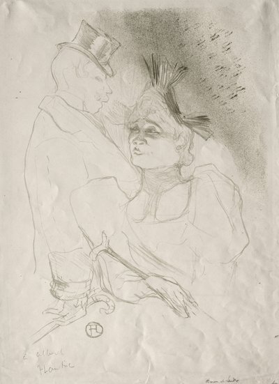 Långiver och friherre av Henri de Toulouse-Lautrec