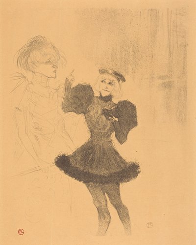 Lender och Lavallière i "Le fils de l