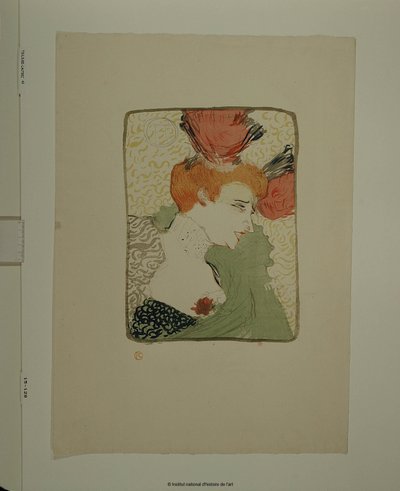 Melle Lender – en byst av Henri de Toulouse-Lautrec