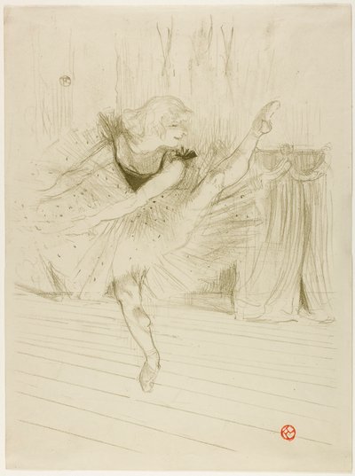 Miss Ida Heath, engelsk dansare av Henri de Toulouse-Lautrec