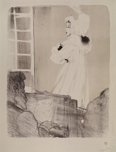 Miss May Belfort (grande planche) av Henri de Toulouse Lautrec