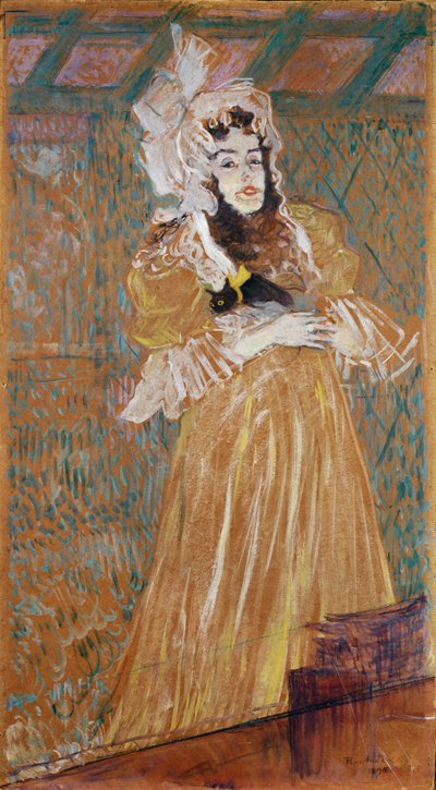 Miss May Belfort, underhållare av Henri de Toulouse-Lautrec