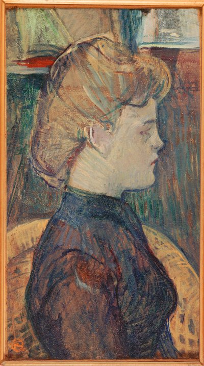 Malermodell Helene Vary im Atelier von Henri de Toulouse-Lautrec