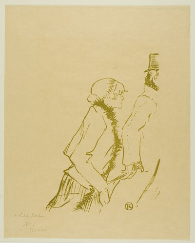 Stackars Street-Walker! av Henri de Toulouse-Lautrec