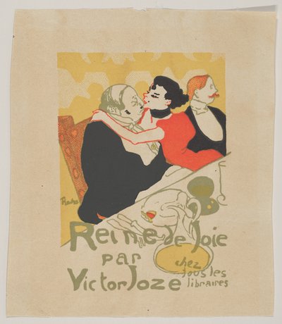 Glädjens drottning av Henri de Toulouse-Lautrec