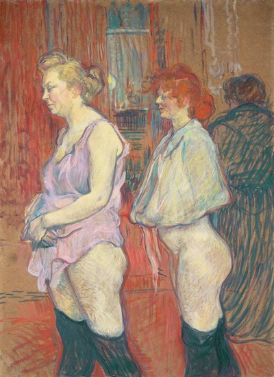 Rue des Moulins av Henri de Toulouse Lautrec