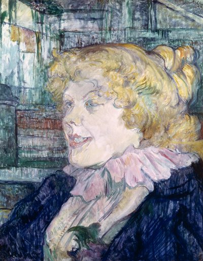 The English Girl från "The Star" på Le Havre av Henri de Toulouse Lautrec