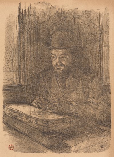 ”Den skicklige gravören” – Adolphe Albert av Henri de Toulouse-Lautrec