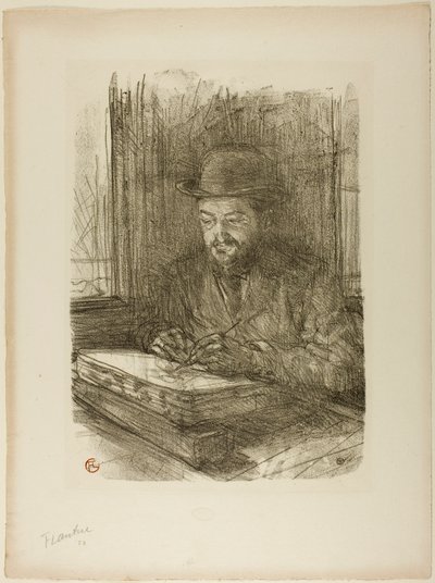 Gravörmästaren, Adolphe Albert av Henri de Toulouse-Lautrec