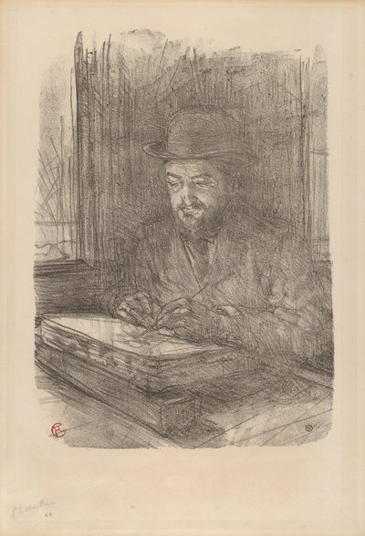 Mästertryckaren: Adolphe Albert av Henri de Toulouse-Lautrec