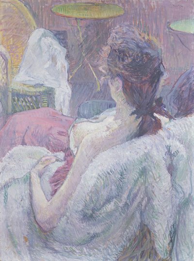 Modellens vila av Henri de Toulouse Lautrec