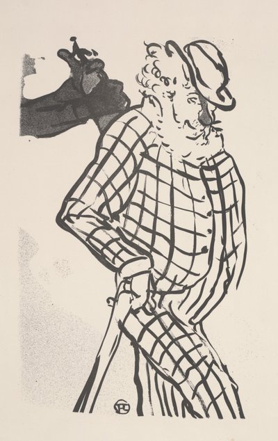Namnlös (litho) av Henri de Toulouse Lautrec