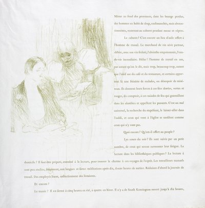 Yvette Guilbert-French Series: Nr 8 av Henri de Toulouse-Lautrec