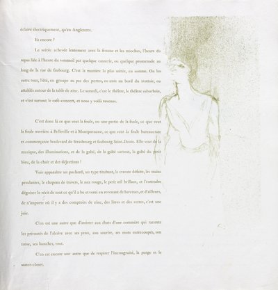 Yvette Guilbert-French Series: Nr 9 av Henri de Toulouse-Lautrec