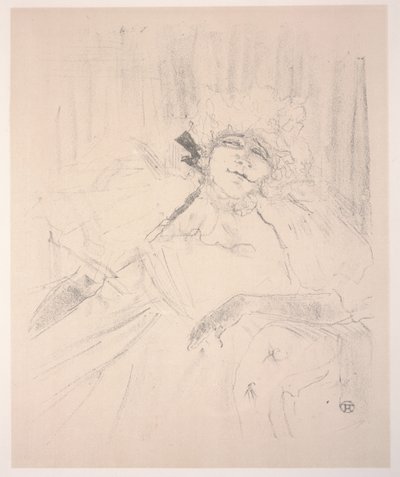 Yvette Guilbert av Henri de Toulouse Lautrec