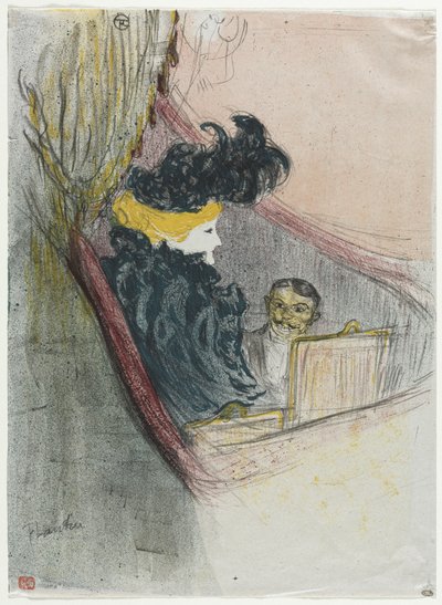 En furstlig idyl, Clara Ward av Henri de Toulouse Lautrec