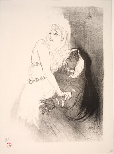 Under renässansen, Sarah Bernhardt i Phèdre av Henri de Toulouse Lautrec