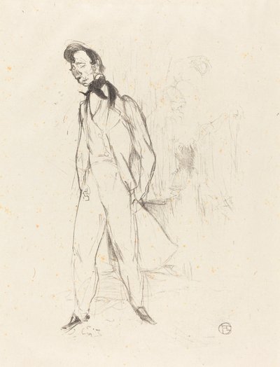Adolphe eller den sorgsna unge mannen av Henri de Toulouse Lautrec