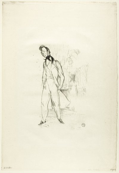 Adolphe eller Den unge sorgsna mannen av Henri de Toulouse Lautrec