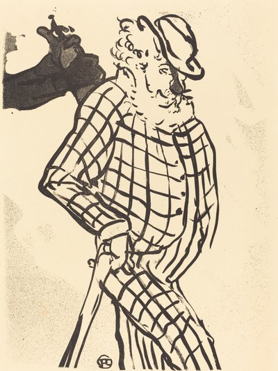 Amerikansk sångare Amerikansk sångare, 1893. av Henri de Toulouse Lautrec
