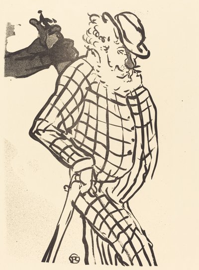 Amerikansk sångare Amerikansk sångare, 1893. av Henri de Toulouse Lautrec