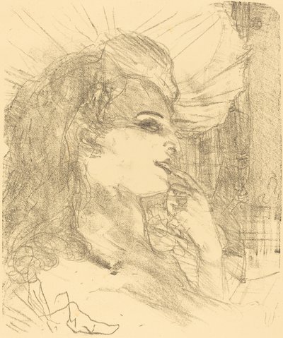 Anna Held, 1896. av Henri de Toulouse Lautrec