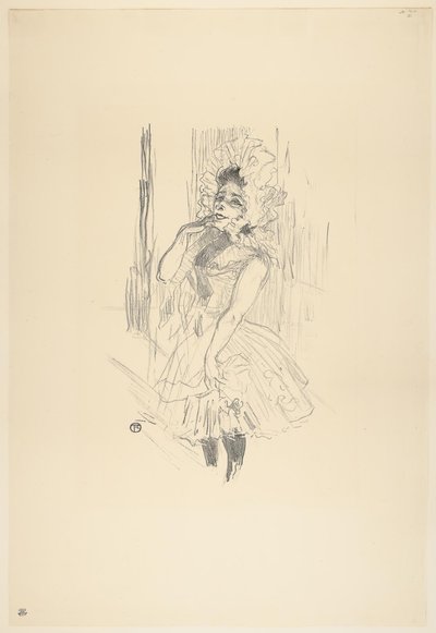 Anna Held, i Alla dessa damer på teatern av Henri de Toulouse Lautrec