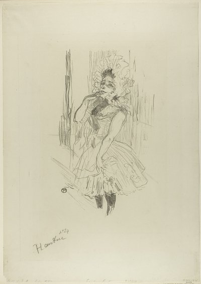 Anna Held, i Alla dessa damer på teatern av Henri de Toulouse Lautrec