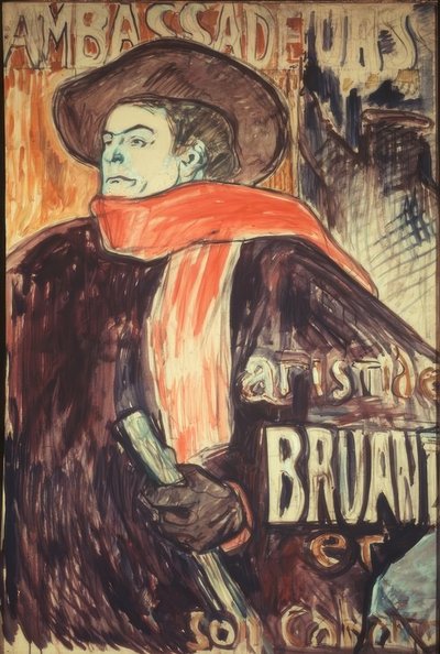 Aristide Bruant till ambassadörerna av Henri de Toulouse Lautrec