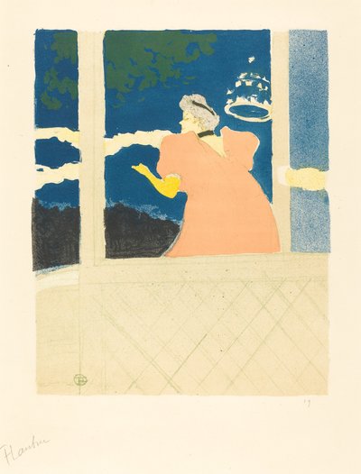 Hos ambassadörerna av Henri de Toulouse Lautrec