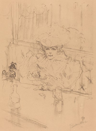 På Hanneton av Henri de Toulouse Lautrec