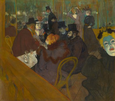 På Moulin Rouge av Henri de Toulouse Lautrec