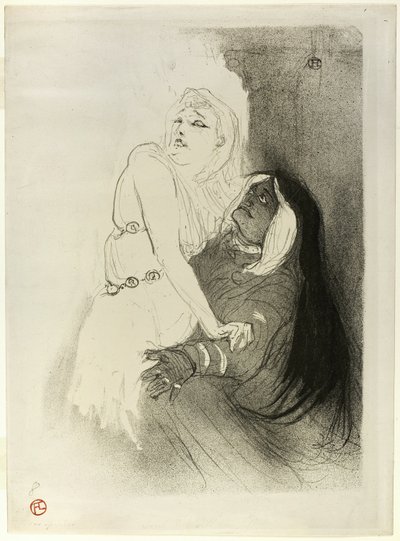 På renässansen: Sarah Bernhardt i Phèdre av Henri de Toulouse Lautrec